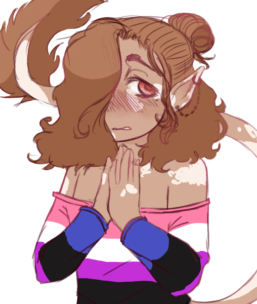 Chalice genderfluid sweater