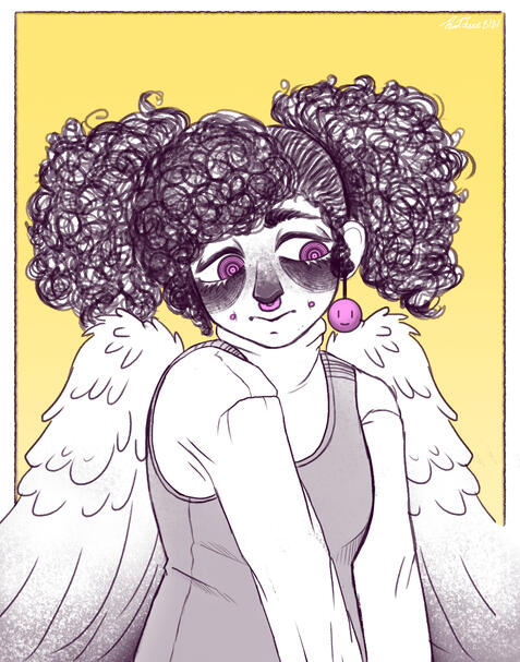 Sketchy Angel